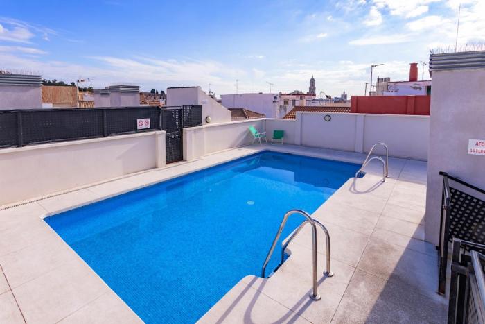 -MalagaSunApts- Rooftop Pool