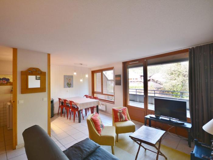 Centre Morzine, T2 chaleureux, 6 pers, proche pistes, parking couvert - FR-1-684-41