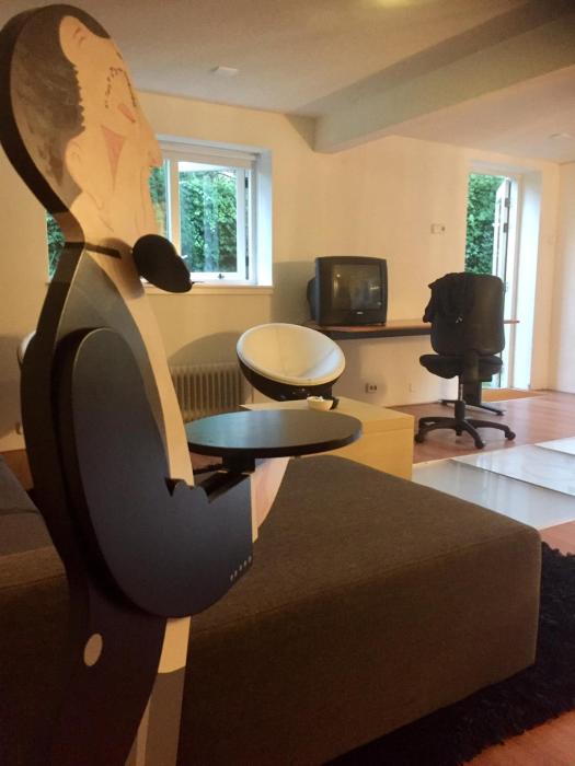 Big appartment in sunny privat garden