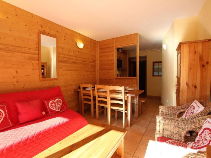 Charmant T2 avec coin montagne, proche pistes et commerces, 6 couchages, terrasse, Serre Chevalier - FR-1-330E-104