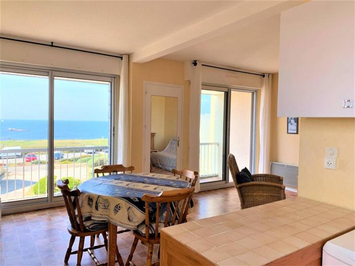 Quiberon - Appartement 2 pièces avec balcon, parking et animaux acceptés - FR-1-478-74