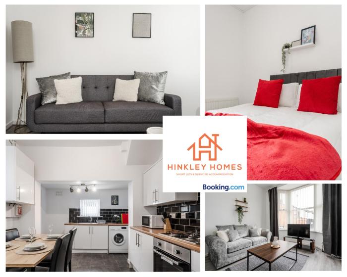 Stylish Home 8 Guests - Liverpool - Free Wifi & Parking By Hinkley Homes Short Lets & Serviced Accommodation