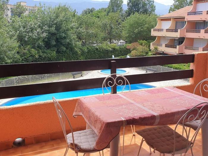 Appartement lumineux T2 avec piscine, loggia et parking, 4 couchages - Argelès-sur-Mer - FR-1-388-55
