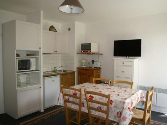 Studio cabine 4 pers pied des pistes, Les Adrets-Prapoutel - FR-1-557-39