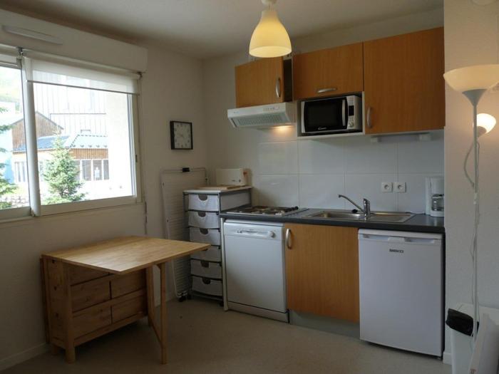 Appartement cosy 4 pers. sur les pistes, parking gratuit, casier à skis, lave-vaisselle, lave-linge - FR-1-602-47