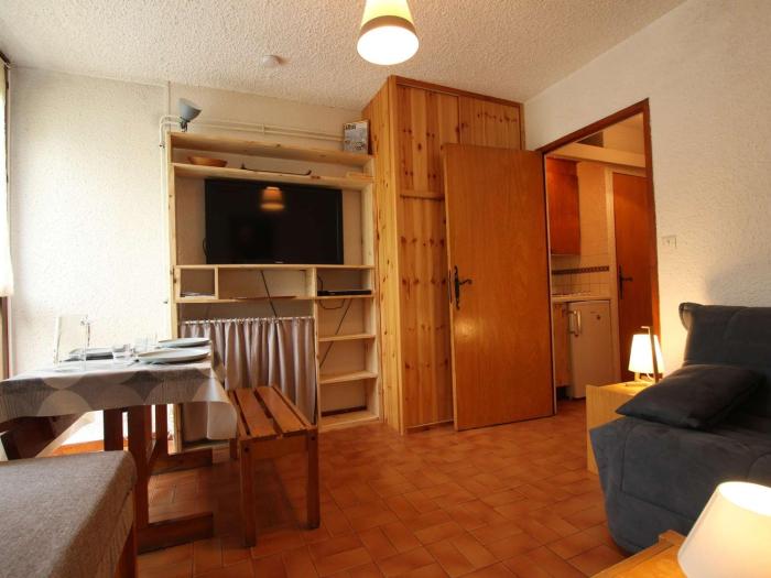 Studio cosy pour 2 à Chantemerle, Serre-Chevalier - Tout équipé, TV, Wifi et options confort - FR-1-330E-63