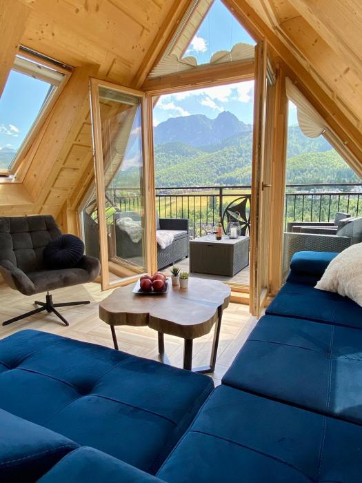 Giewont View Apartament -Top Floor z Widokiem na Giewont