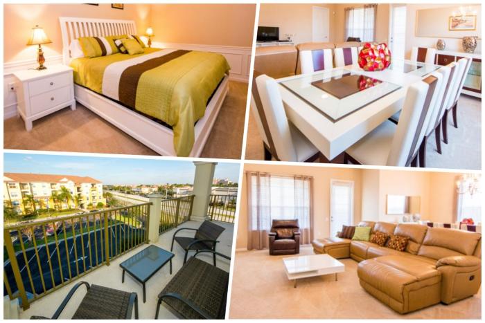 Vista Cay Resort 3 Bedroom Condo 2 Miles to Universal Orlando