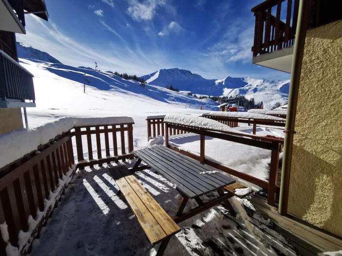Appartement ski au pied 5-6 personnes La plagne tarentaise
