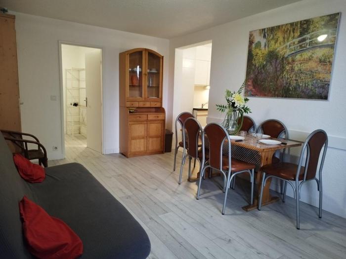 T2 lumineux 6 pers au pied des pistes avec WIFI, balcon, casier à skis, à 5 min des commerces et loisirs - FR-1-262-79
