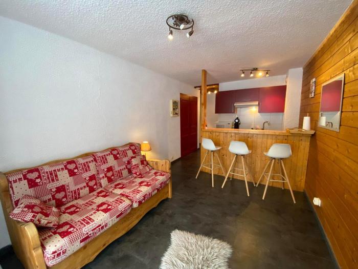 Studio cosy proche télécabine Linga, parking inclus - FR-1-693-89