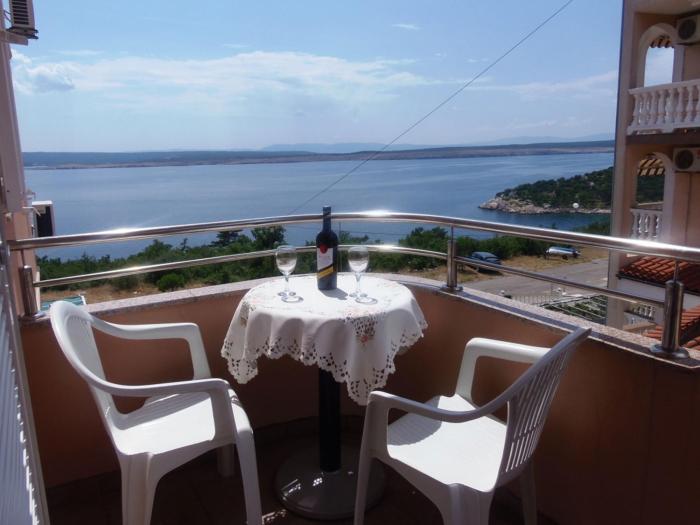 Apartment in Dramalj with sea view, balcony, air conditioning, WiFi 4623-8