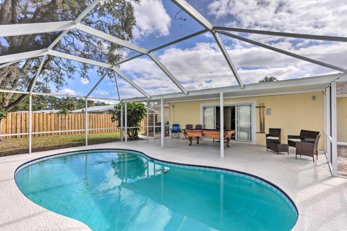 Bright Port St Lucie Home with Private Pool!