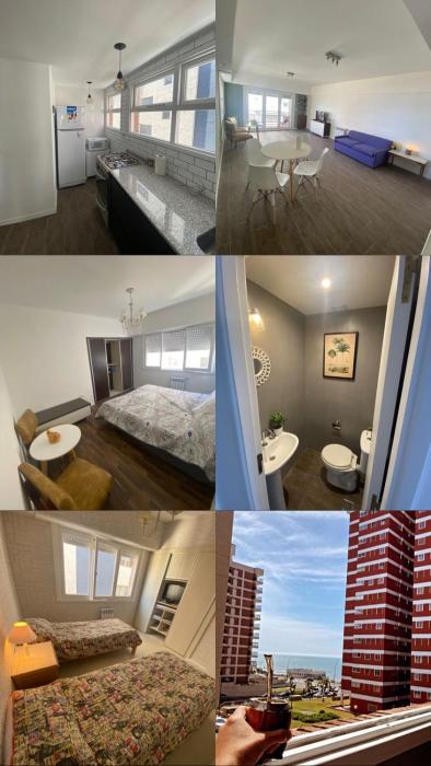 Alquilo departamento en temporada, 3 ambientes con cochera, en Playa Grande