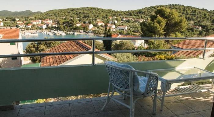 Apartment in Zdrelac with sea view, loggia,air conditioning, WiFi 4565-1