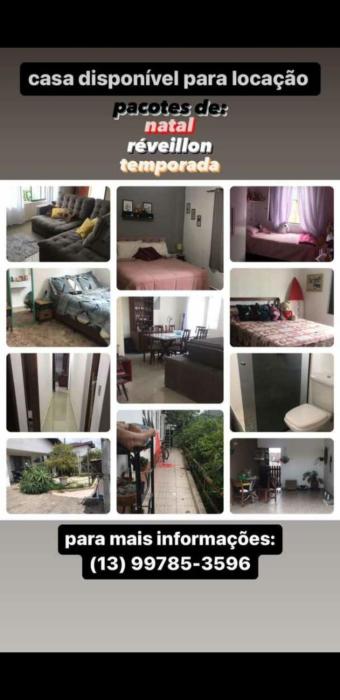 Aluguel casa temporada Guarujá