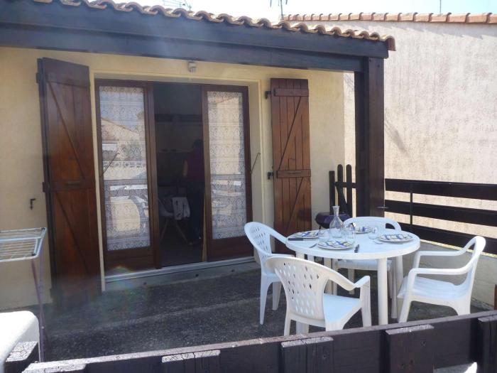 Maison 3 pièces avec terrasse et parking, proche plage, Marseillan Plage, animaux acceptés - FR-1-387-127