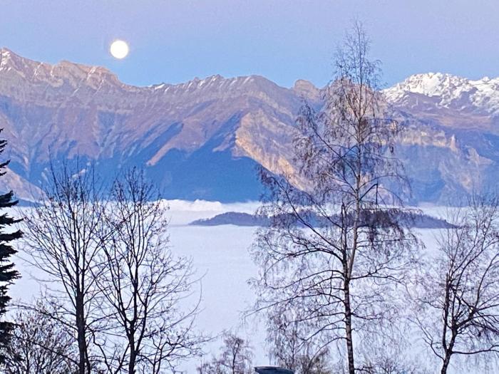Studio cosy à Villarembert avec vue montagne - 14,5 m²