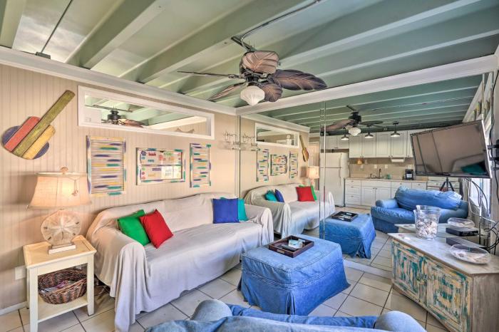 Steps to Sand, Pool Access Cozy Panama City Condo