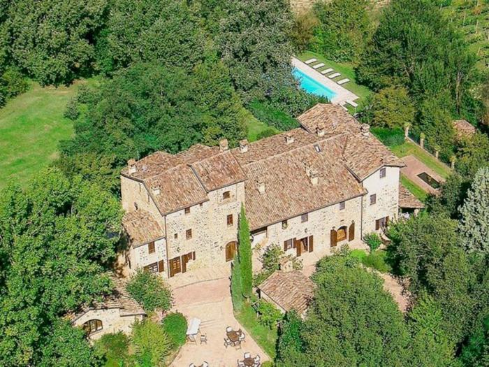 Tower House in Umbria with Pool and Garden