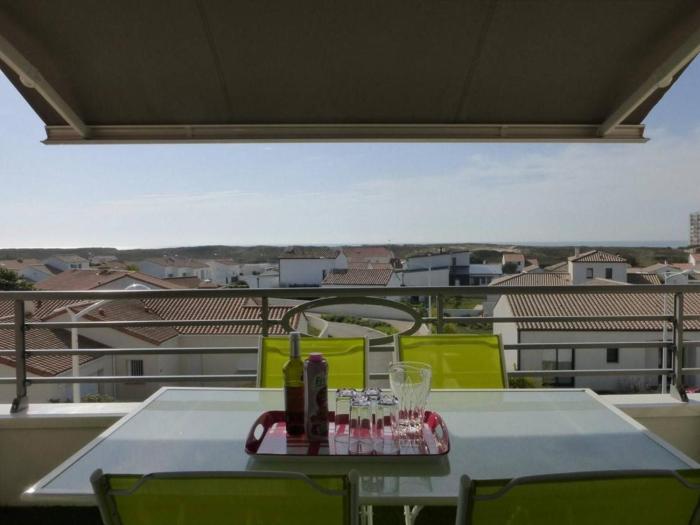 Appartement 2 pièces, 4 couchages, vue mer, parking - FR-1-224-587