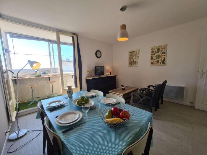 Appartement cosy 4 pers, proche plage et commerces, balcon, parking privé - Saint-Hilaire-de-Riez - FR-1-224C-149