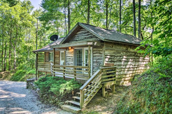 Forest Views! ‘The Woodshop’ Robbinsville Cabin