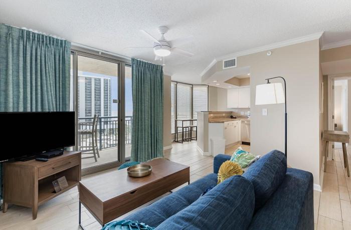 New to rentals and newly re-decorated - 605 Brighton Kingston Plantation condo