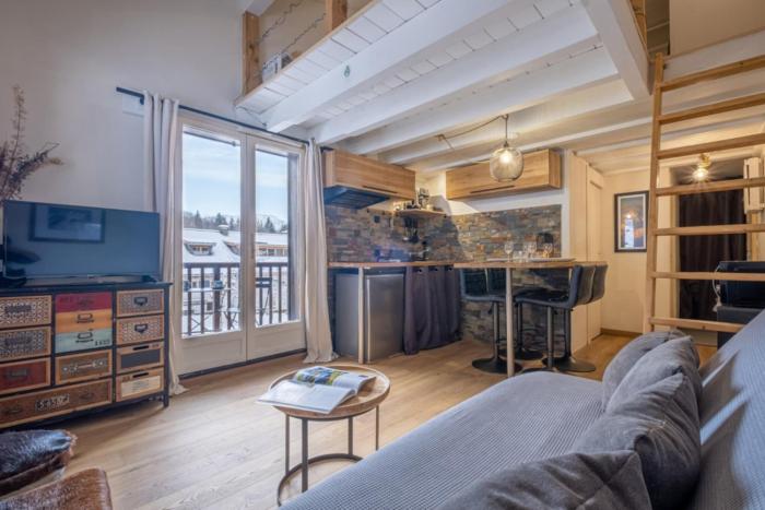 Apt with nice view near the center of Chamonix