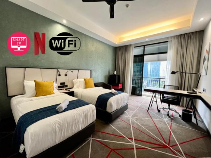M101 Dang Wangi Triple Room KLCC View Pool By Livin