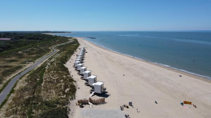 Strandhuis, Beachhouse - Slapen op het strand, Sleep at the beach