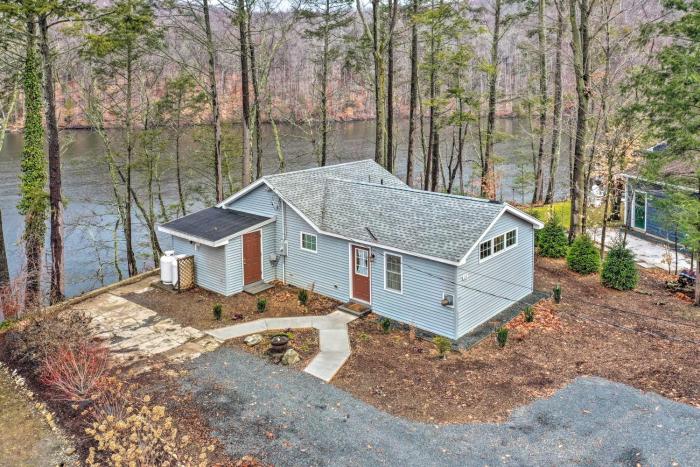 Waterfront Retreat with Boat Dock and Fire Pit!