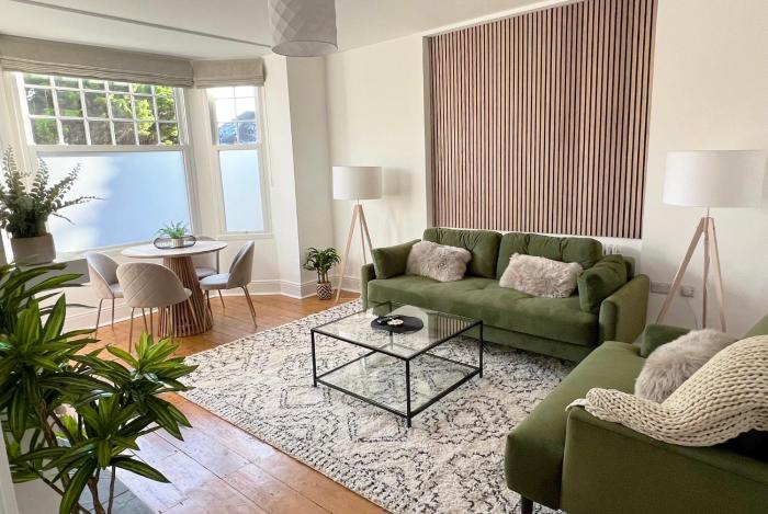 1 Bed 1 Sofa Bed Scandi Style Ground Floor Apartment
