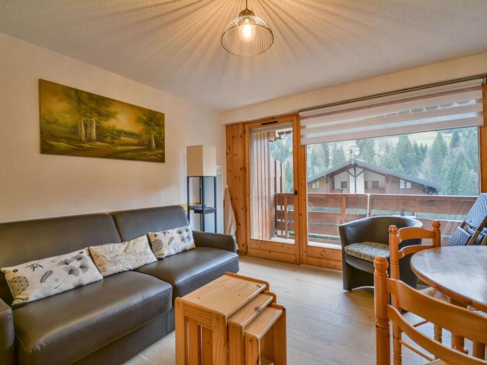 Studio cabine proche navettes, 4 pers. avec balcon, casier à skis et garage - Morzine - FR-1-684-53