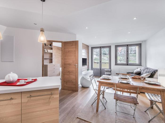 Appartement central 2 chambres avec balcon et Wifi à Megève - FR-1-453-53