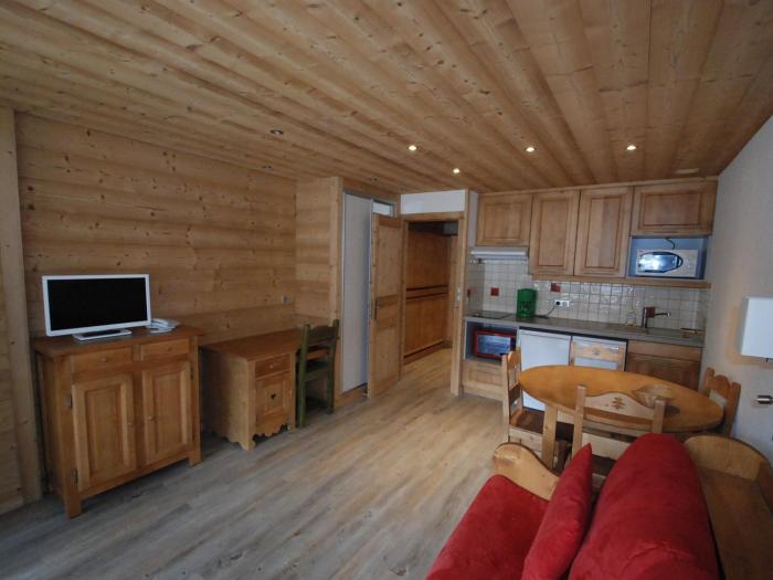Studio cosy au Val-Claret, Tignes, ski aux pieds, vue montagne - FR-1-449-124