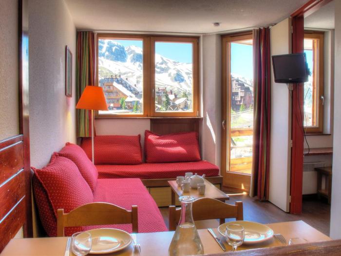 2 pièces Sud avec balcon, Avoriaz centre, jusquà 4 personnes - FR-1-634-37