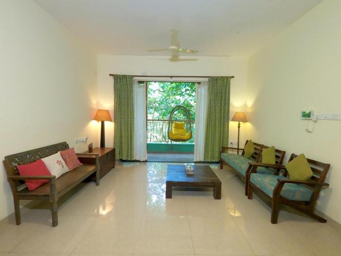 Spacious 3BR Oasis with Wi-Fi short Drive to Panjim & Casinos C1-101