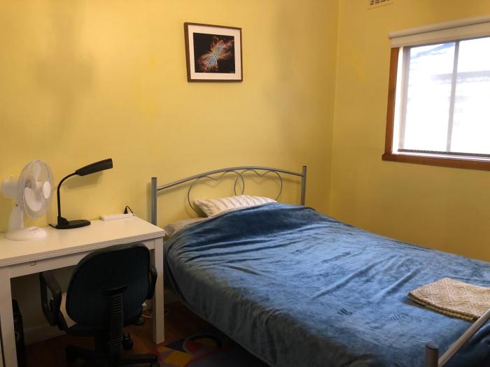 A single room near the railway station