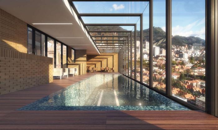 WH Nuevo piso, zona financiera, vista a la ciudad