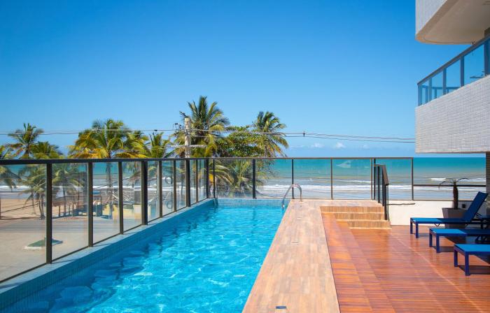 Na Beira da Praia - Conforto e vista privilegiada do 10º andar!