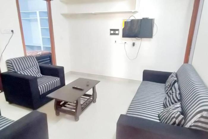 Servostay 2 BHK Home in KPHB with Parking