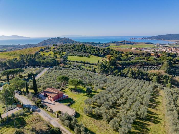 Affitti Brevi Toscana - La vista su Talamone