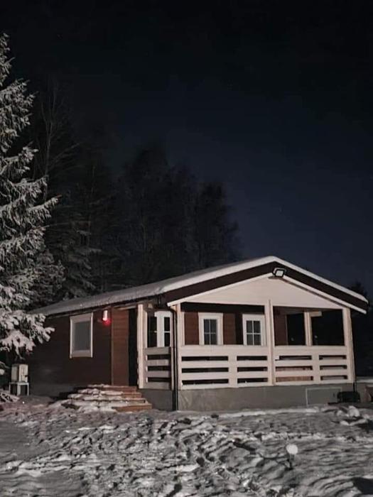 Sodybos Narūnas namelis po egle