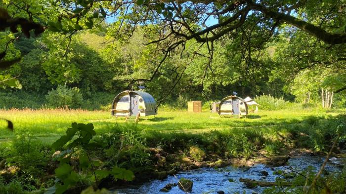 Exclusive Use Riverside Landpods at Wildish Cornwall