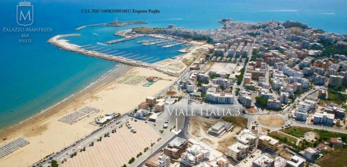 B&B Palazzo Manfredi Vieste, Fronte mare con Parcheggio