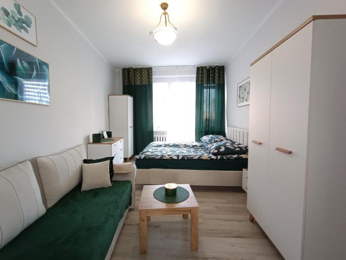 Szmaragdowy apartament przy ulicy Opolskiej