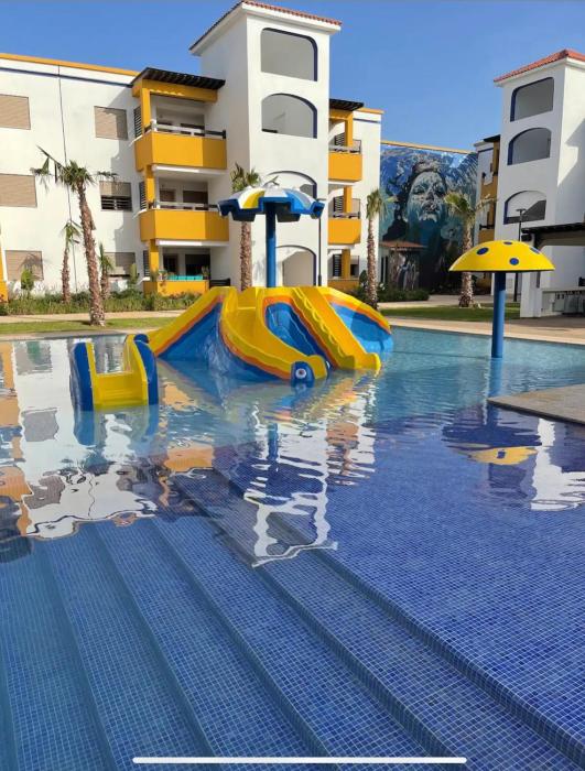Apartement haut standing avec piscine à la Marina Saidia