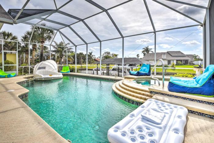 Waterfront Palm Coast Vacation Rental with Pool!