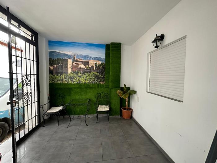 Apartamento con porche en el albaicin granada
